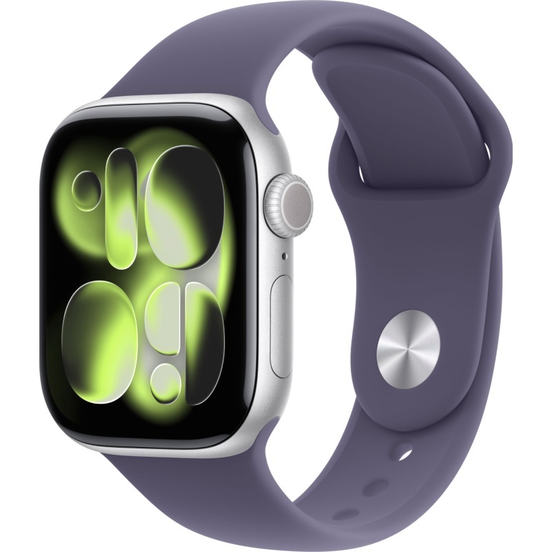 Умные часы Apple Watch Series 11 42mm Silver Aluminium Purple Fog Sport Band