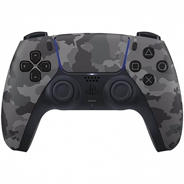 картинка Геймпад DualSense For PlayStation 5 (Серый камуфляж) от Дисконт "Революция цен"