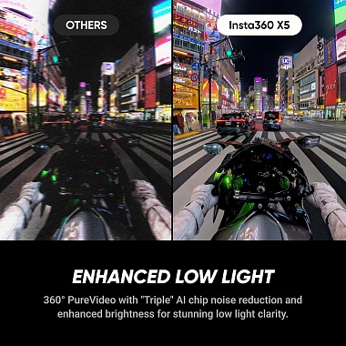 картинка Экшн-камера Insta 360 x5 от Дисконт "Революция цен"