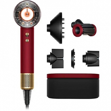 картинка Фен Dyson Supersonic HD16 Nural (Red Velvet /Gold) от Дисконт "Революция цен"