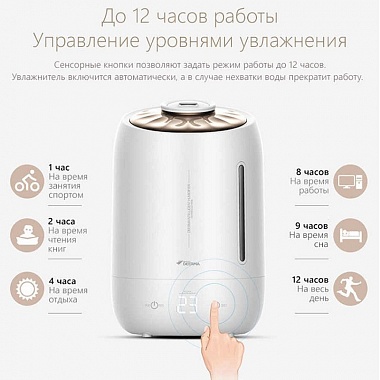 картинка Увлажнитель воздуха Deerma DEM-F600 от Дисконт "Революция цен"