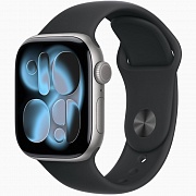 Умные часы Apple Watch Series 11 42mm Space Grey Aluminum Case with Sport Band Black