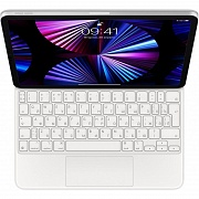 Чехол-клавиатура Apple Magic Keyboard with Trackpad для iPad Pro 11 (1th,2th,3th gen) и iPad Air (4th gen) (Белая)