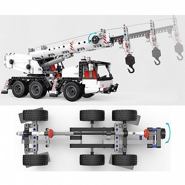 картинка Конструктор MITU Engineering Crane Building Blocks Toys от Дисконт "Революция цен"